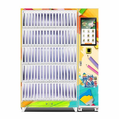 دستگاه فروش کتاب هالوو با قفل الکترونیکی هوشمند و درب کابینت ضد انفجار شفاف و ضخیم