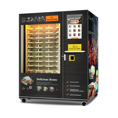 ماشین فروش تجاری با گرمایش مایکروویو کارتخوان