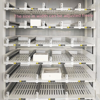 دستگاه فروش کیک با صفحه لمسی بزرگ 21.5 اینچی، با قاب فوم صفحه فولادی رنگی و سیستم حمل و نقل XY