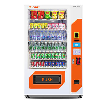 Galvanized steel vending machines for beverages and snacks are durable