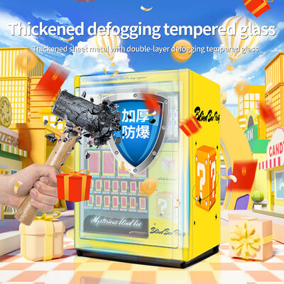 Haloo 21.5 اینچ صفحه نمایش لمسی جعبه کور ماشین فروش XY پلت فرم تحویل با پنجره نمایش فوق العاده بزرگ