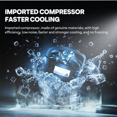 دستگاه فروش خودکار نوشیدنی و تنقلات 21.5 اینچی هالو با ظرفیت 360، درب شیشه ای ضد بخار، محکم و بادوام