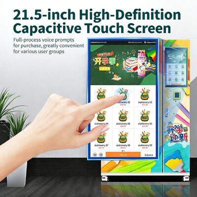 دستگاه فروش کتاب هالوو با قفل الکترونیکی هوشمند و درب کابینت ضد انفجار شفاف و ضخیم