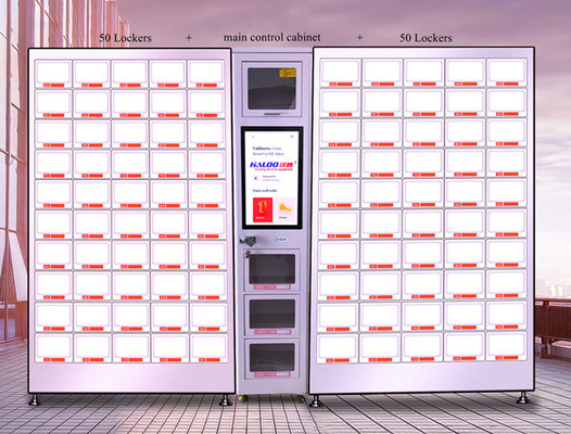 Wifi 4G Locker Non Refrigered Locker Auto تلوان ماشین آلات ترکیبی