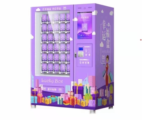 CE گواهی رنگارنگ Beauty Blind Box دستگاه فروش 220 ولت با نور LED